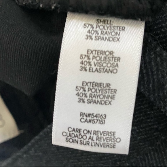 Calvin Klein Straight Leg Pants Size 4 Gray Pockets Front and Back EUC - Picture 7 of 7